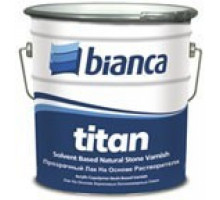 Лак для натурального камня Titan Bianca Банка 0,75л