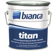 Лак для натурального камня Titan Bianca Банка 2,5л