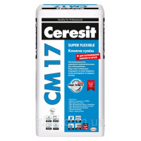 Клей для плитки Ceresit СМ-17 (25 кг) супер эластичный