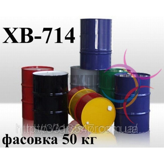 ХВ 714 Эмаль предназначена для получения химически стойкого покрытия
