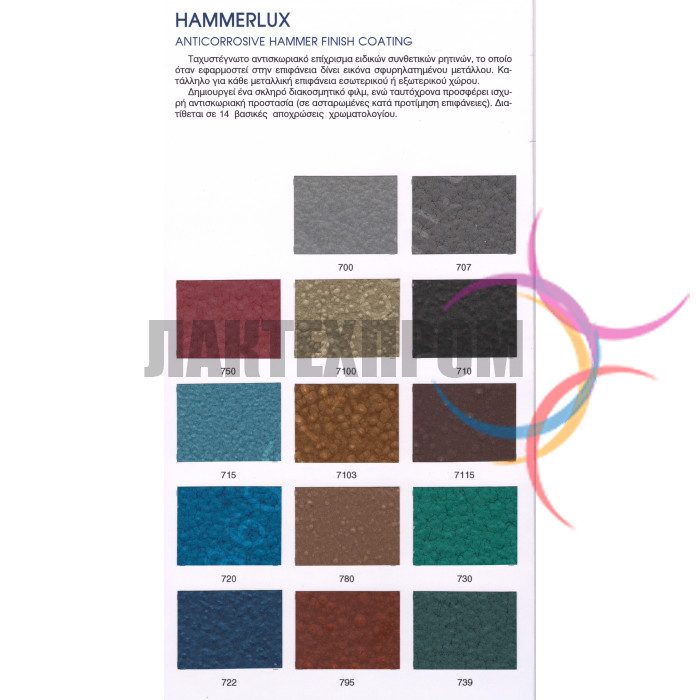 Молотковая краска Hammerlux 0,75л