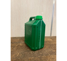 Пластиковая зелёная канистра 5 литров